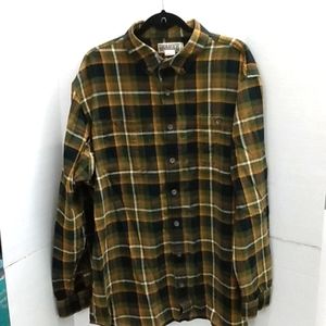 Duluth Trading Flannel long sleeve relax fit  shirt XL Tall